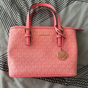 Pink Michael Kors small handbag